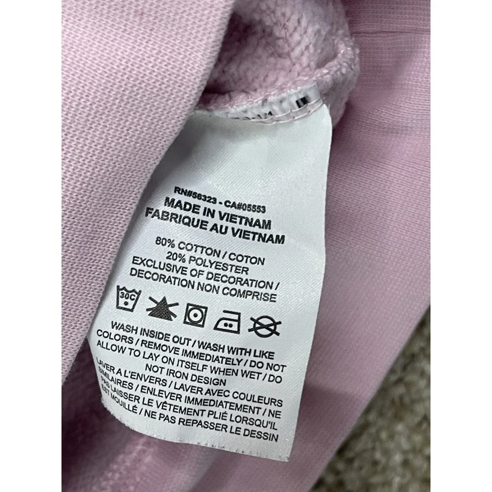 Nike Sweatshirt Women  Pink‎ Crew Neck Pullover Long Sleeve Size M